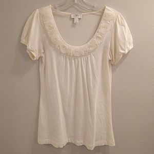 Super cute, versatile LOFT top for spring/summer!
